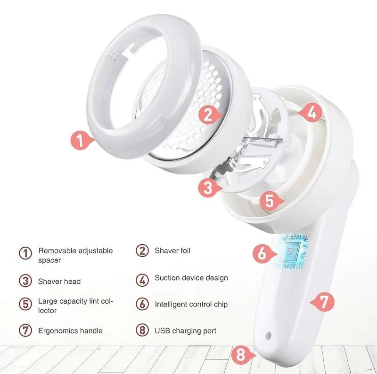 Electric lint remover